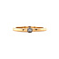 Gold ring with diamond 14 karat