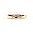 Gold memoire ring with 14 carat diamond* new