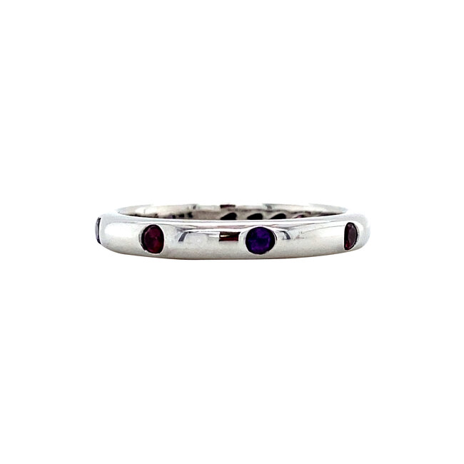 White gold ring with tourmaline from Tirisi 18 kt