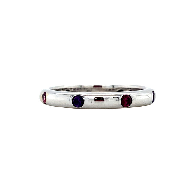 White gold ring with tourmaline from Tirisi 18 kt