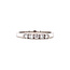 White gold memoire ring with 14 carat diamond* new