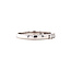 White gold memoire ring with 14 carat diamond* new