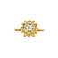Goldring mit Diamant 18 Karat