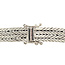 White gold bracelet with diamond 14 kt