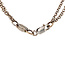 Weißgoldener Anker-Choker mit Diamant 41,5 cm 18 Karat