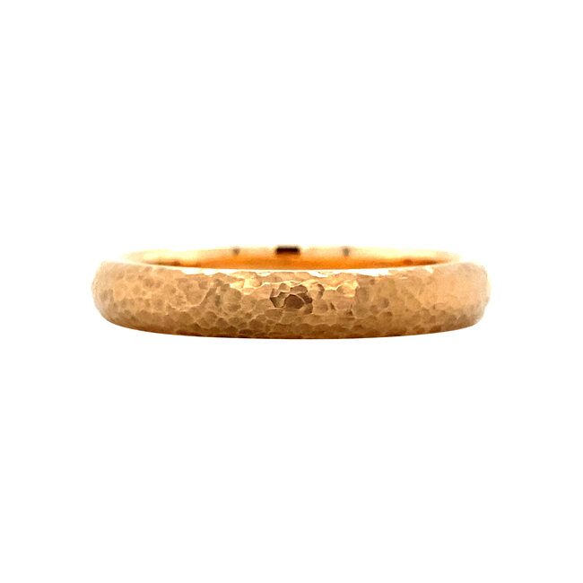 Rosegouden trouwring 18 karaat