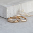 Ehering aus Roségold mit 18 Karat Diamant