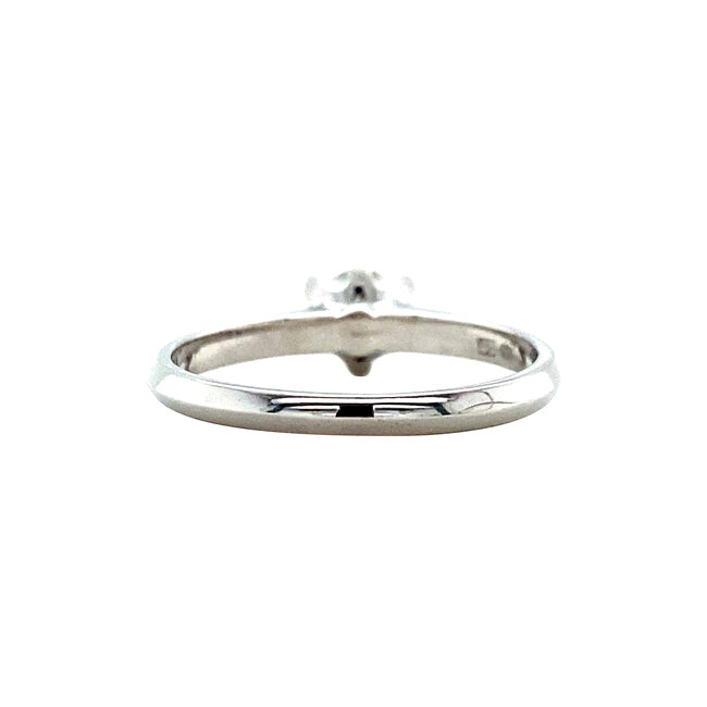 Witgouden solitair ring met diamant 0.50ct. 14 karaat* Nieuw