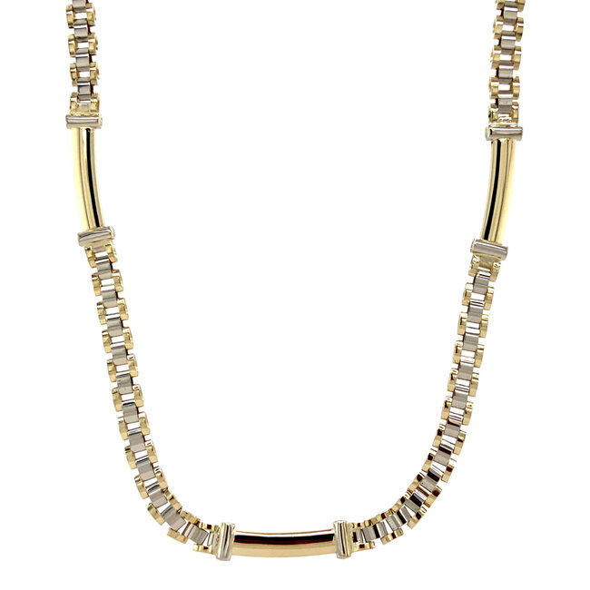 Gold choker rolex 45 cm 14 karat