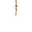 Gold pendant with diamond 14 karat