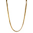 Goldenes Gourmet-Collier 46 cm 14 Karat