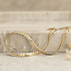 Goldenes Gourmet-Collier 46 cm 14 Karat
