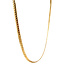 Goldenes Gourmet-Collier 46 cm 14 Karat