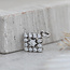 Witgouden hanger met diamant 14 karaat