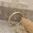 Gold ring with diamond 14 karat