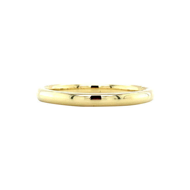 Goldener Ring mit Diamant 14 Karat