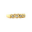 Goldener Ring mit Diamant 18 Karat