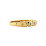 Goldener Ring mit Diamant 18 Karat