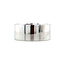 White gold ring with zirconia 18 carat