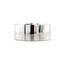 White gold ring with zirconia 18 karat