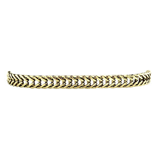 Gold bracelet 19 cm 14 karat