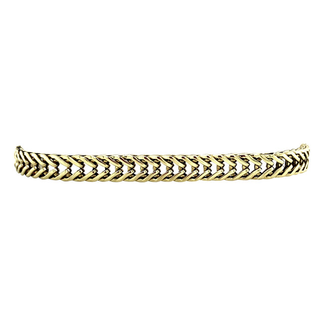 Gold bracelet 19 cm 14 karat