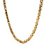 Gold king's necklace 73 cm 14 karat