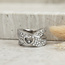 Witgouden ring met diamant 18 karaat