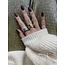 Witgouden ring met diamant 18 karaat