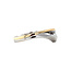 Gold ring with princess-cut diamond 14 karat