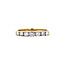 Gold memoire ring with 14 carat diamond* new