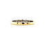Gold memoire ring with 14 carat diamond* new