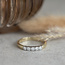 Gouden memoire ring met diamant 14 karaat* nieuw