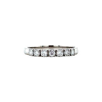 White gold memoire ring with 14 carat diamond* new