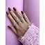 Goldring mit Diamant im Prinzessschliff 18 Karat* neu
