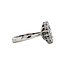White gold ring with diamond 14 karat