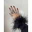 White gold ring with diamond 14 karat