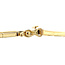 Goldhalsband mit Diamant 45 cm 14 Karat