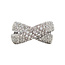 White gold ring with diamond 18 karat