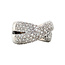 White gold ring with diamond 18 karat