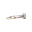 Witgouden pave ring met zirkonia 14 karaat