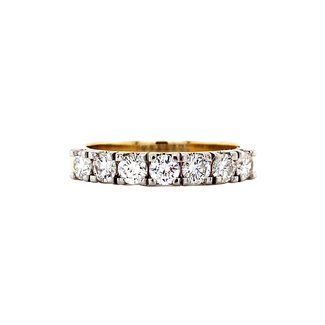 Gouden memoire ring met diamant 14 karaat* nieuw