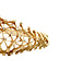 Gouden constellation bangle 14 karaat