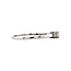 Witgouden solitair ring met diamant van Diamonde 14 krt
