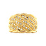 Gold ring with 18 carat diamond