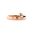 Roségoldener Ring mit Diamant 18 Karat
