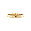 Goldener Ring mit Diamant 14 Karat