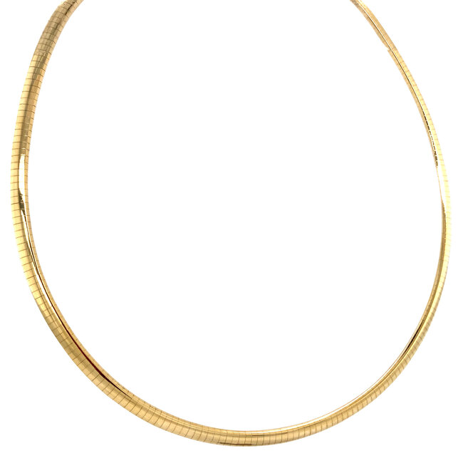 Goldenes Omega-Collier 18 Karat