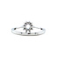 Weißgoldener Entourage-Ring mit Diamant und Topas 14 Karat* Neu