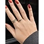 Goldener Ring mit Diamant von Diamonde 14 Karat